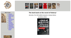 Desktop Screenshot of bookofhorriblethings.com